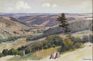 Finger Lakes Landscape - Private Collection